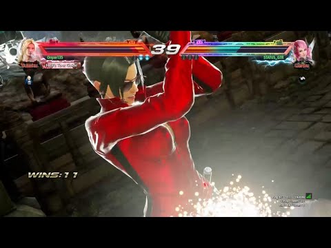 EPIC BATTLE! TEKKEN 7 - Nina (Onyxe Blade) Versus Alisa (STATUS_GTR)