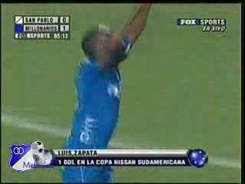 Copa Nissan Sudamericana 2007: San Pablo 0 - Millonarios 1