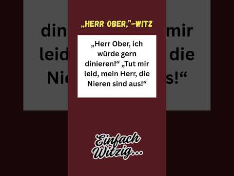,,Herr Ober''...