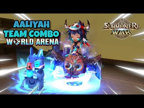 Aaliyah Team Combo in World Arena Ep. 2 - Summoners War