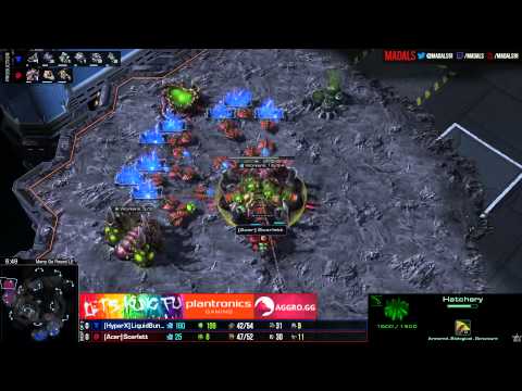 SC2 Scarlett vs Bunny ZvT Game 1 The Foreign Hope Starcraft 2 Tournament
