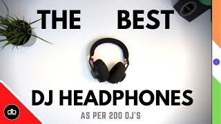 BEST DJ HEADPHONES ACCORDING TO 200 DJ's | V-MODA, TECHNICS, AIAIAI, AUDIO-TECHNICA, SENNHEISER 2020