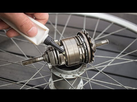 Nabenschaltung richtig reinigen schmieren & fetten