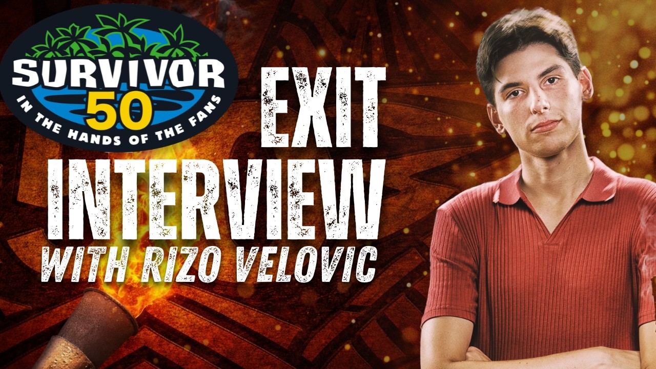 Survivor 50 Exit Interview: Rizo Velovic on the Family Visit That Almost Happened