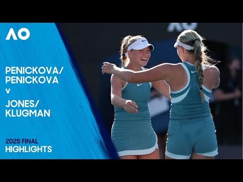 Penickova/Penickova v Jones/Klugman Highlights | Australian Open 2025 Final