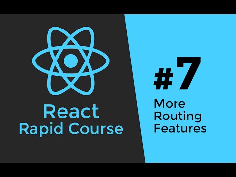 REACT JS TUTORIAL #7 - React Router Params & Queries Video