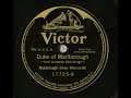 "Duke of Marlborough" nursery song Marlborough Has Left for the War "Marlbrough s'en va-t-en guerre"