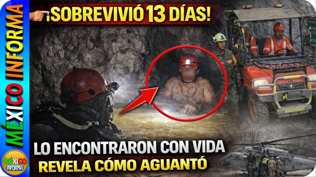 IMPACTANTE VIDEO. MINERO CUENTA COMO PUDO SOBREVIVIR ¡NUNCA PERDIÓ LA FE! ASÍ LO ENCONTRARON.