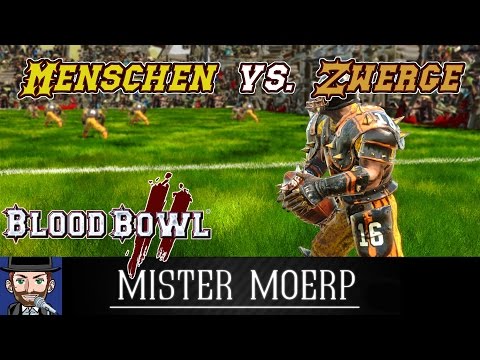 [Blood Bowl 2] Menschen vs. Zwerge | The same procedure [deutsch/german]