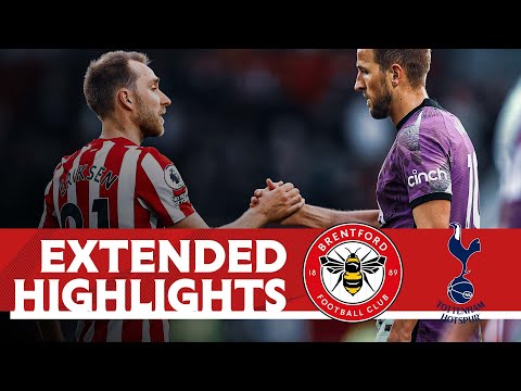 BRENTFORD 0 TOTTENHAM HOTSPUR 0 | Extended Highlights | Premier League