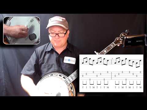 An awesome workout for Rolls on the banjo!