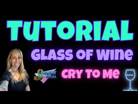 CRY TO ME (glass of wine) 🍷 😥 Line Dance Tutorial