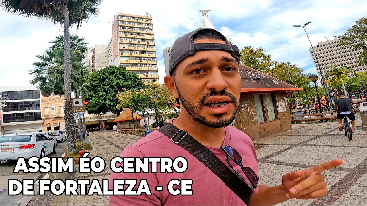Tour pelo Centro de Fortaleza CE um dos Maiores Comércios do Nordeste
