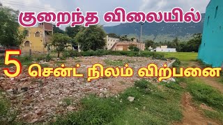 5 சென்ட் நிலம் விற்பனை | குறைந்த விலையில் | #landsale #realestate @rsland5510