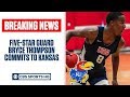 BREAKING: Five-star Bryce Thompson commits to KANSAS | CBS Sports HQ