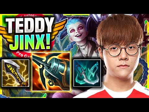 TEDDY IS SO CLEAN WITH JINX! - T1 Teddy Plays Jinx ADC vs Kai'sa! | Season 11