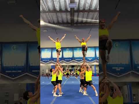 The Worlds Tallest Flyers🥹 #cheer #cheerleading #sports #love #life