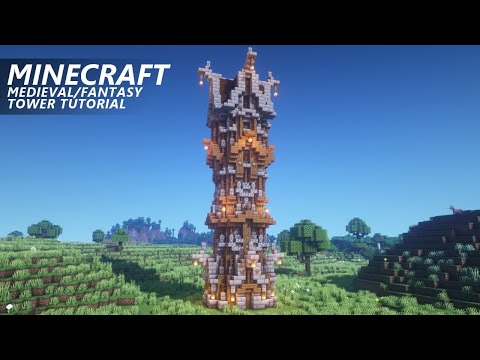 EPIC Minecraft Medieval Tower Build!