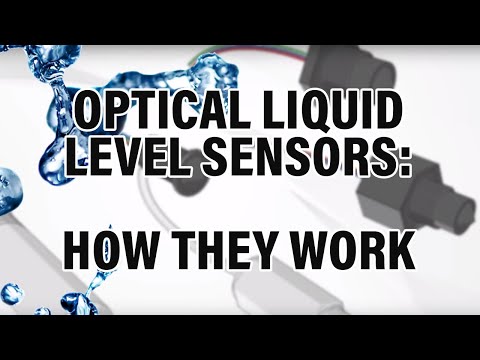 Optical liquid level sensors