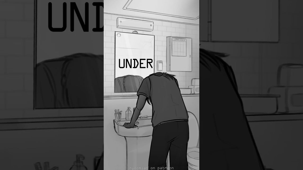 people's shadows reveal the truth (mild flash)