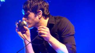 Adam Young drumming  on &quot;Umbrella Beach&quot; - Owl City - Live Paris 11/05/10 HD HQ