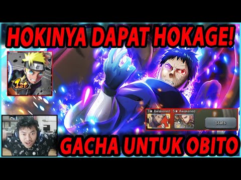 🔥🔥GACHA UNTUK DAPATKAN OBITO UCHIHA! [HOKINYA EMANG HOKAGE] - NARUTO X BORUTO NINJA TRIBES