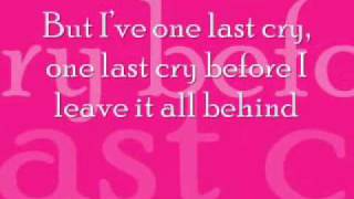 one last cry lyrics..
