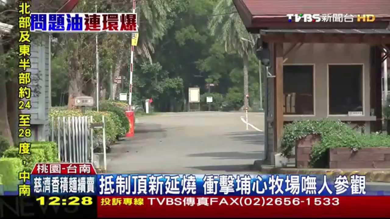 劣油風暴／抵制頂新延燒衝擊　埔心牧場嘸人參觀