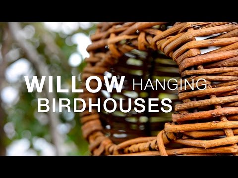 Willow Hanging Birdhouses at JacksonandPerkins.com