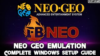 Final Burn Neo☆Neo Geo Emulation Full Setup Guide 2025 #snk #neogeo #emulator