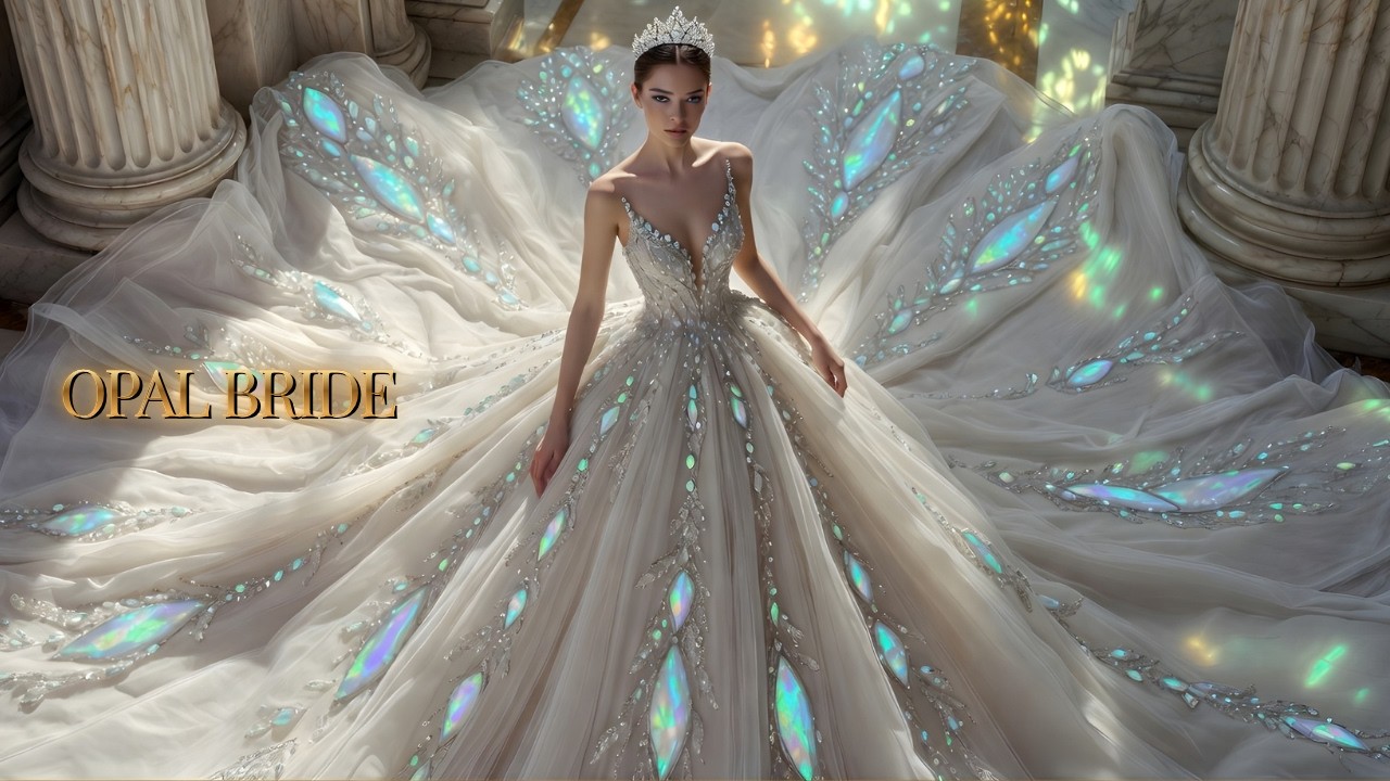 Magical Birthstone Wedding Dresses 💎 | Bridal Fashion Show