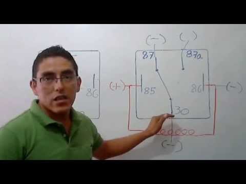 Funcionamiento de un relevador