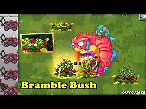 Plants vs Zombies 2: New Update New Plant Bramble Bush PvZ2