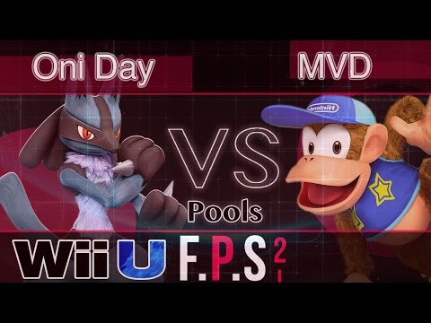 G-Force|Oni Day (Lucario) vs. PG|MVD (Diddy) - Wii U Pools - FPS2