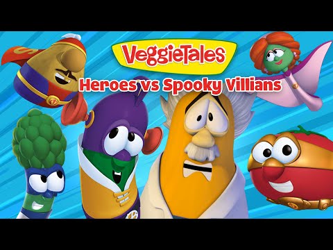 VeggieTales | 💥 Heroes vs. Spooky Villains! 💥 | The League of Incredible Vegetables + More!