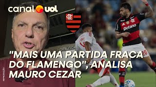 FLAMENGO FEZ MAIS UMA PARTIDA MUITO FRACA, ANALISA MAURO CEZAR SOBRE EMPATE COM O INTERNACIONAL