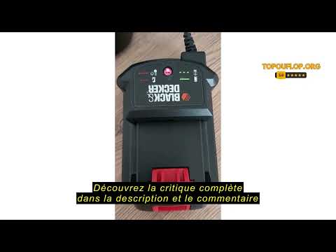 Avis sur la TOPBATT 18V Batterie de remplacemen pour Black Decker 18V BL2018-XJ BL1518-XJ LBXR20 LB2