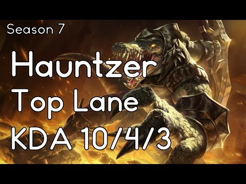 Hauntzer - Renekton vs Jayce - NA - Gameplay Highlight S7