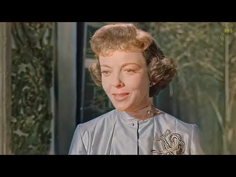 Der Mann mit zwei Frauen 1953 | Koloriert Film-Noir | Ida Lupino, Joan Fontaine | Ganzer film
