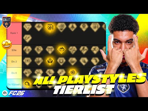 EA FC 26 - PlayStyle Tierlist