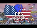 PBS Logo Demo Circa 1989 1990 Extended 2022 Remake
