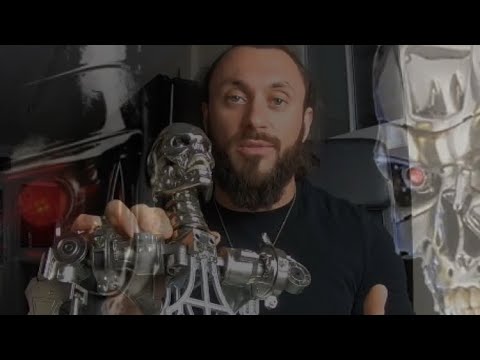 Build The Terminator - Parts 53 & 54 - Fitting Parts to the Torso & Pelvis & Attaching a Side Muscle