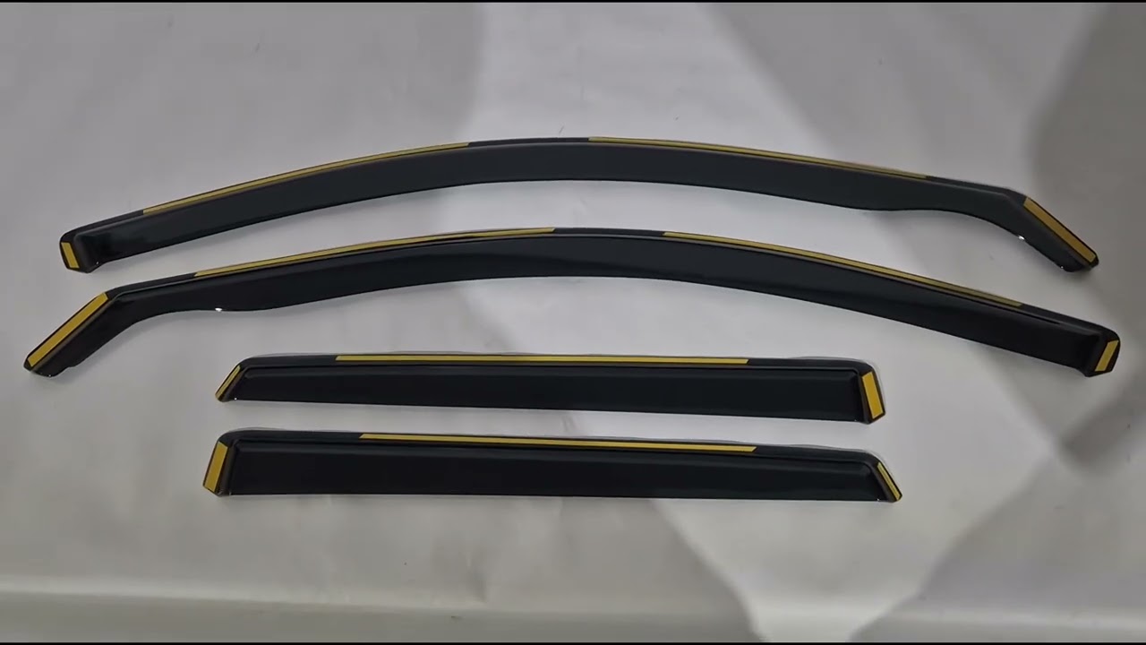Audi A3 2012–2020 Indstiks vindafvisere Niken Luxury (Sportback, 4 stk.) Video 1
