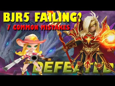 BJR5: TEAM BUILDING MISTAKES & HOW IT ACTUALLY WORKS : Summoners War