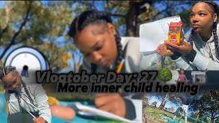 EVOLVING🤸🏽‍♂️🧘🏽‍♀️🌳||COME CONNECT TO NATURE W// ME🥰📝||VLOGTOBER DAY: 27📹