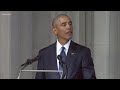 President Barack Obama at Sen. John McCain's Funeral: Full Comments President Barack Obama at Sen. John McCain's Funeral: Full Comments