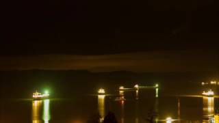 Dancing ships, Astoria Oregon