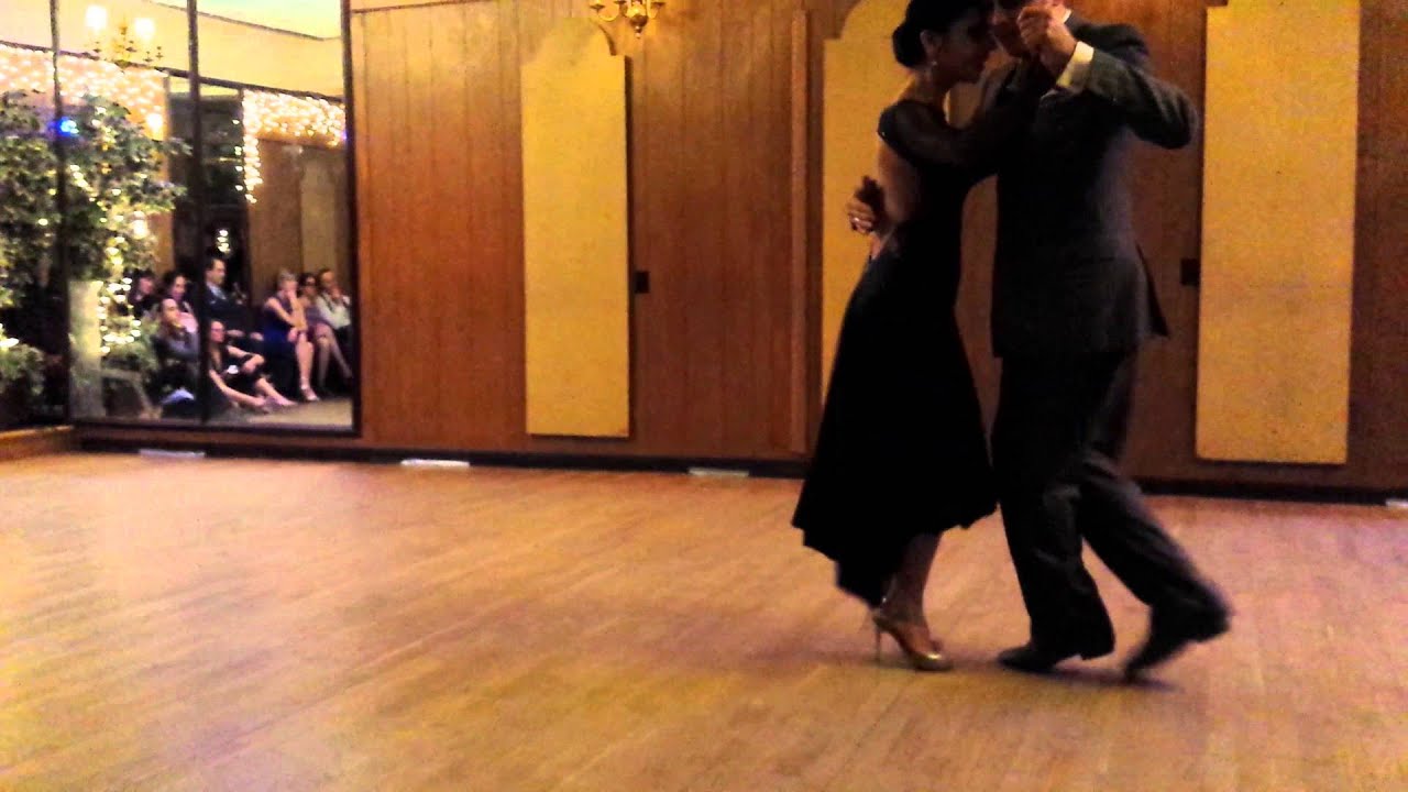 Argentine tango:Carolina Jaurena & Andres Bravo - Cuando un viejo se enamora