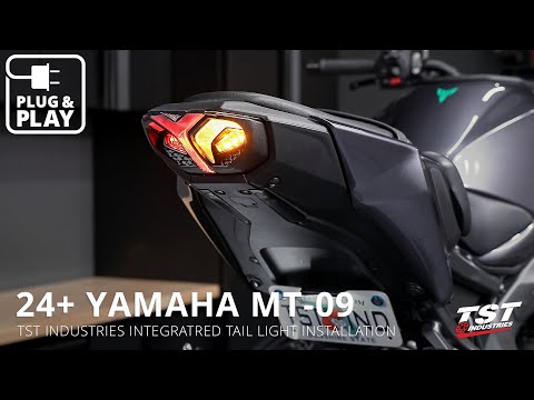 How to Install TST LED Integrated Tail Light on 2024+ Yamaha MT-09 by TST Industries