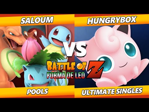 Battle of Z  - Saloum (Pokemon Trainer) Vs. Hungrybox (Jigglypuff) Smash Ultimate Tournament
